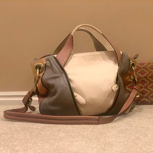 orYany Multi-color Leather hobo with crossbody